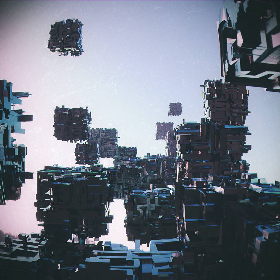 Floating Cubes by Djebrayass on DeviantArt
