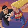 Superboy and Wonder Girl