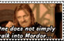 One does not...