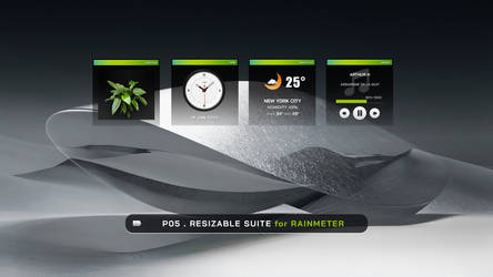 .P05 - Resizable Suite for Rainmeter by adni18