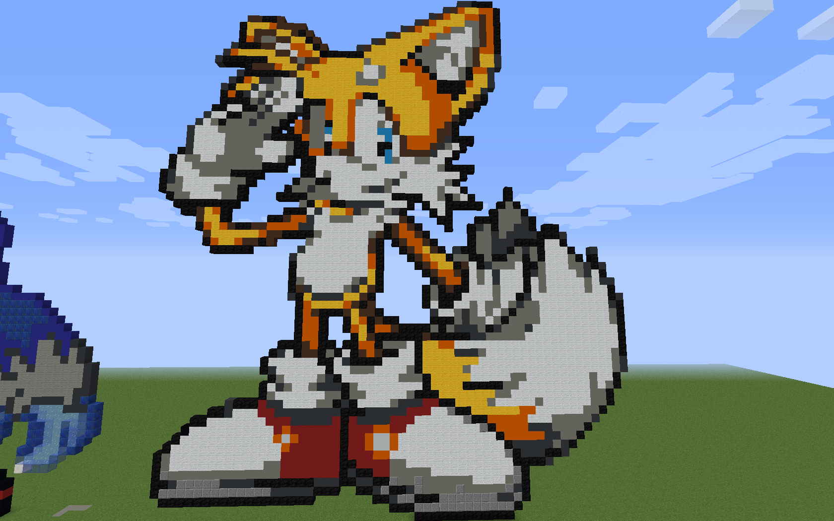Minecraft: Tails by Sonic199106 on DeviantArt