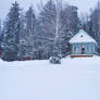 Snowy house 4