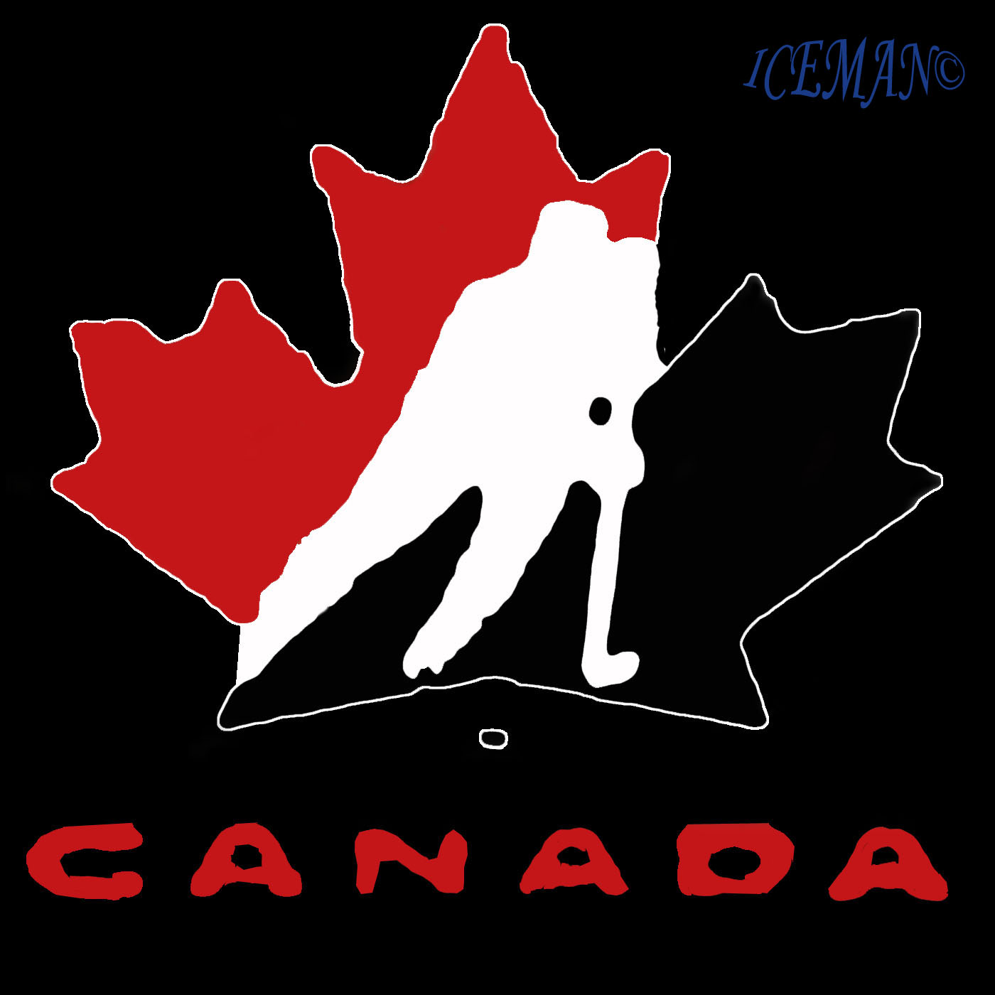 Hockey Canada Logo Black