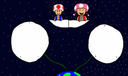 Planets Toad and Toadette