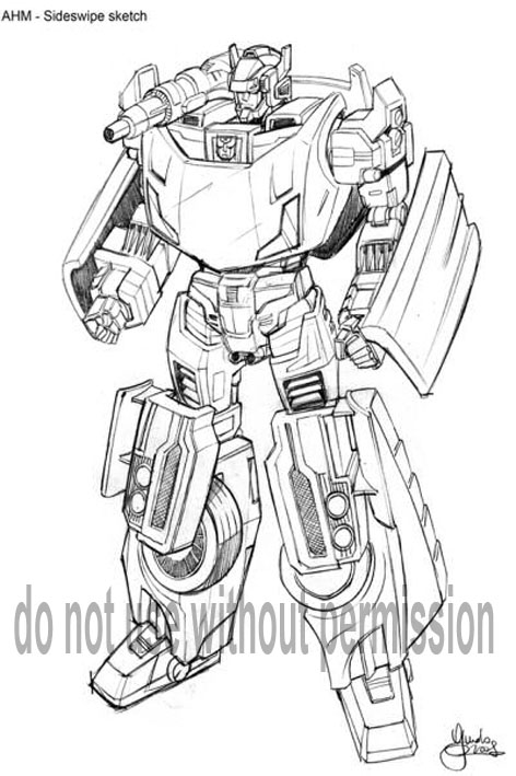 Sideswipe design adaptation