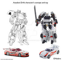 DRIFT - from comic to TOY
