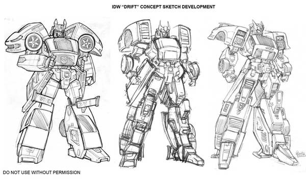 DRIFT - early sketches by GuidoGuidi