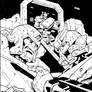 ALL HAIL MEGATRON 4 COVER inks