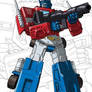 IDW G1 Card - Optimus Prime