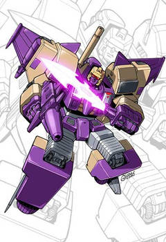 IDW G1 Card - Blitzwing