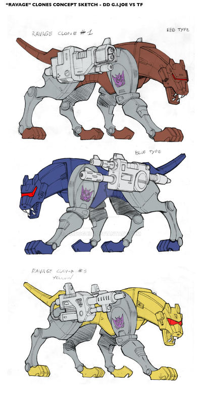 Ravage clones by GuidoGuidi on DeviantArt