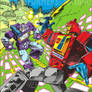Transformers Regeneration one #95 retro cover