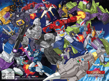 Transformers Devastation SDCC 2015 Poster