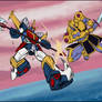 Daitarn 3 vs Megaborg Commander Neros