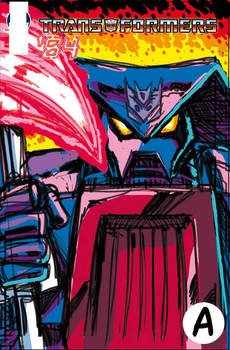 Transformers '84 comic cover #02 sketch A