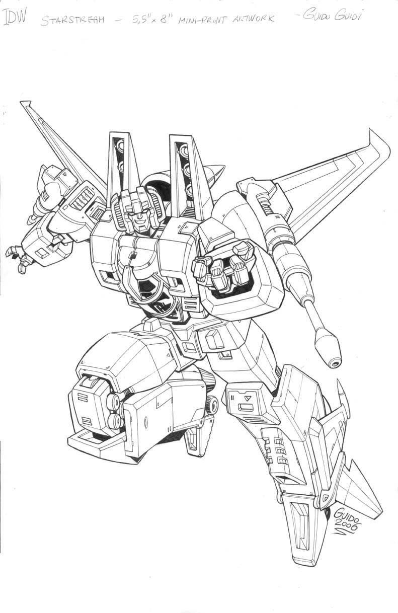 IDW Starscream card