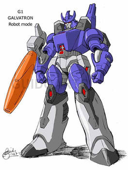 Galvatron early study - colors