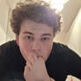 Sucking my toe like a loserboy