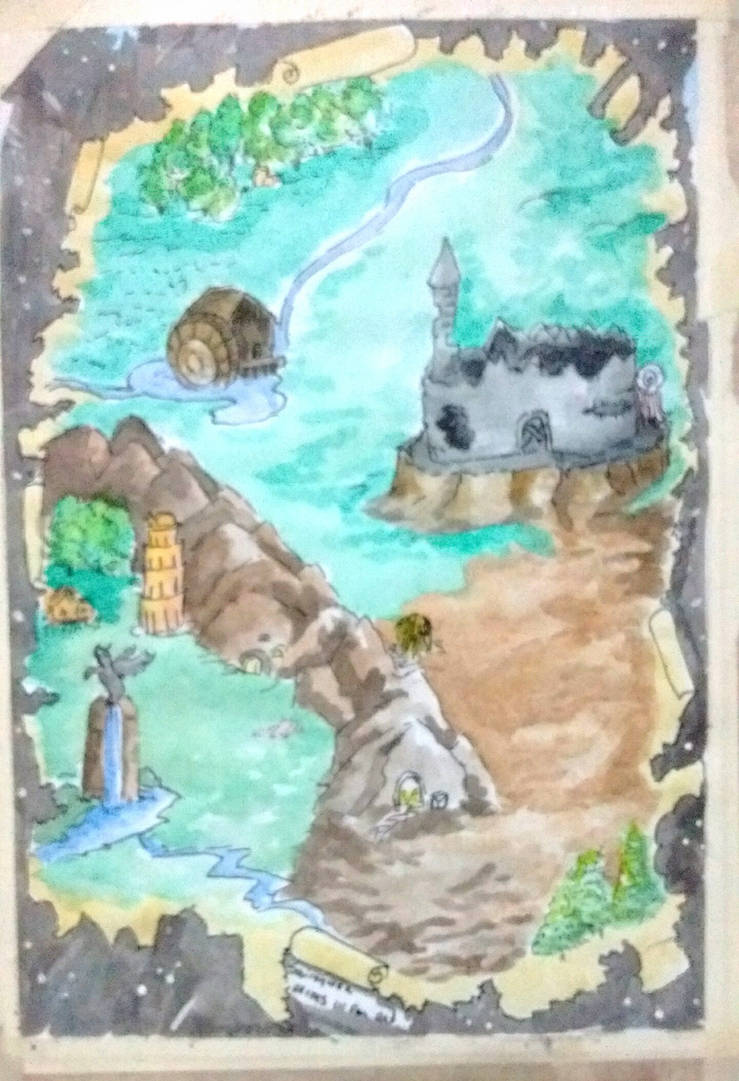 Mappath Castle castle map by Saironwen on DeviantArt