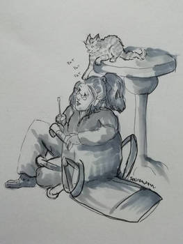 me and my cat