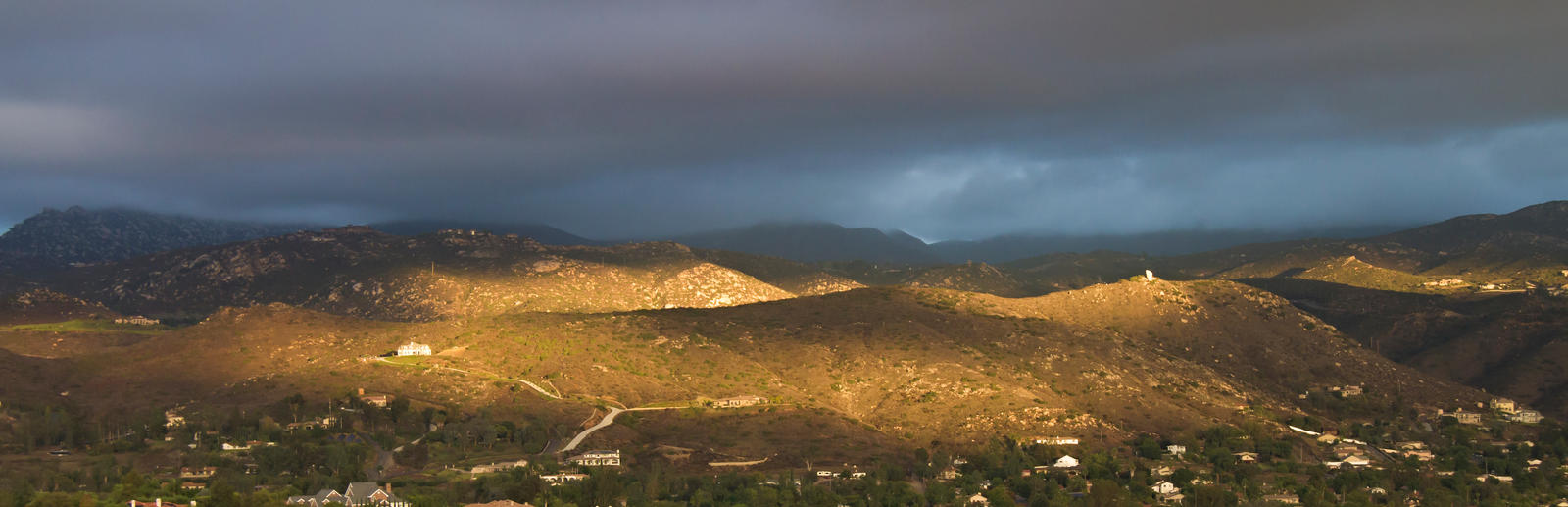 The effects of storm clouds