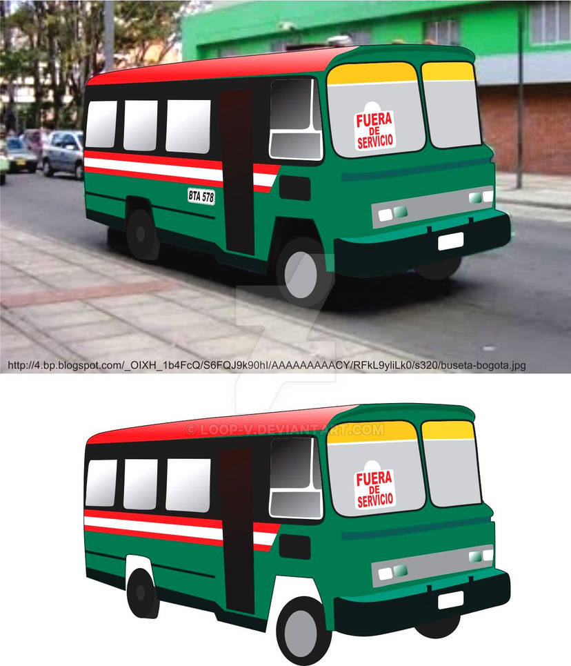 Buseta Letrero Buseta by LOOP-V on DeviantArt