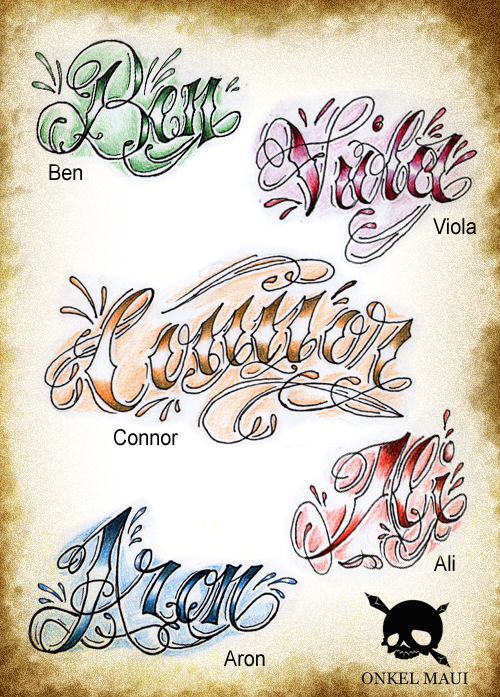 Huntrix Names Cursive cursive names 2 by OnkelMaui on DeviantArt