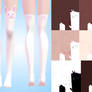 texture stockings (rabbit) for TDA MMD