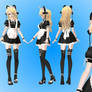 model MMD 127 (meido, the maid)