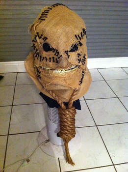 evil scarecrow mask pt 2