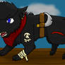 Scar the Pirate Dog