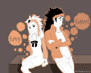 Fairy Tail- Levy and Gajeel