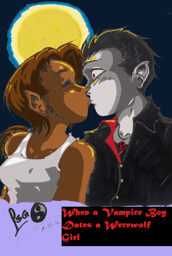 When A Vampire Boy Dates A werewolf Girl
