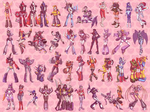 Female Autobots Decepticons