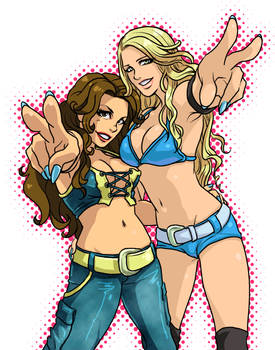 MickieJames and KellyKelly