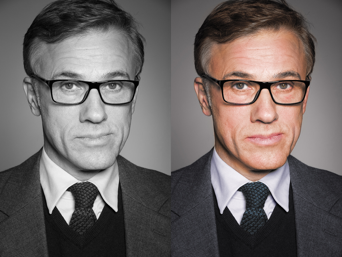 Christoph Waltz Colorization