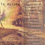 To Autumn