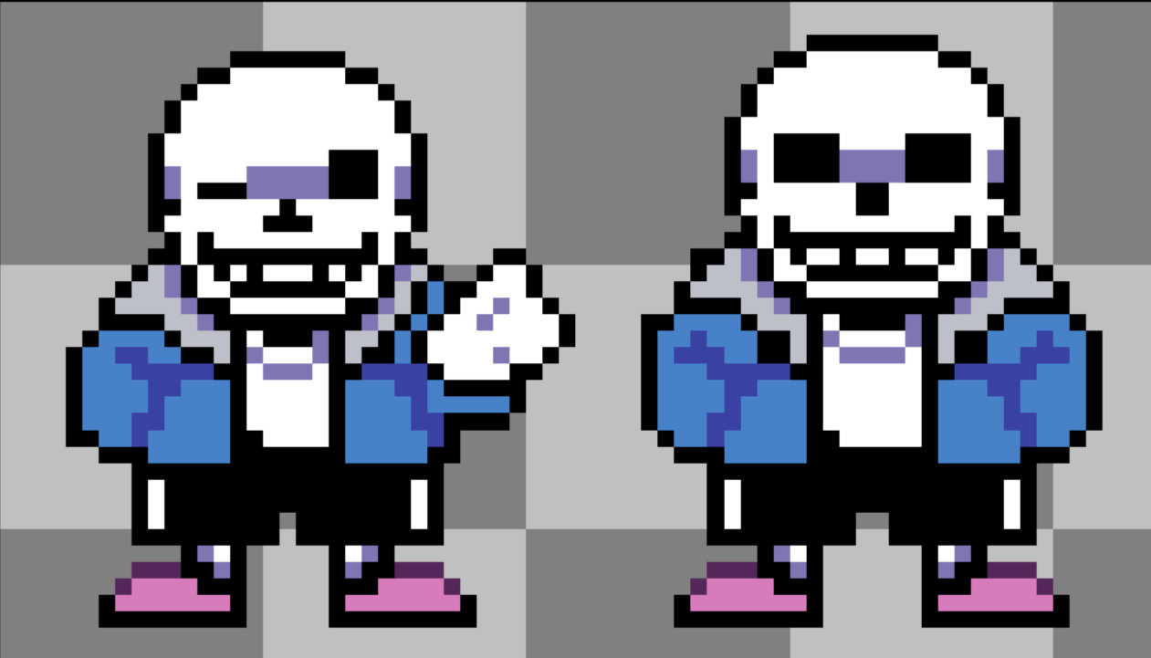 Color Sans overworld sprite by ColorTacos on DeviantArt