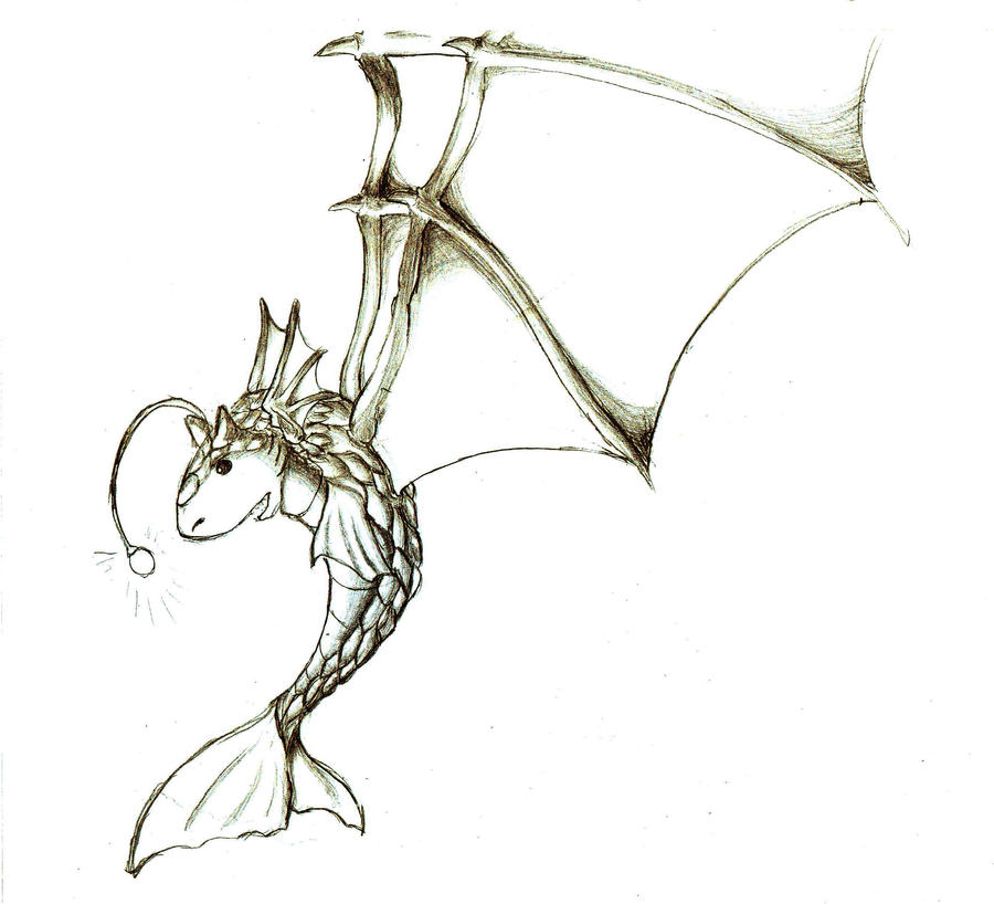Dragon Shark Fish by j2ns on DeviantArt