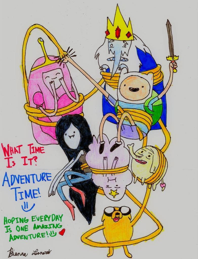Adventure Time Deviantart Intro Adventure Time! by Rockinangelz99 on DeviantArt