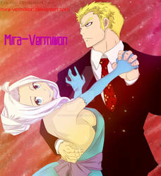 Mira and Laxus (Cover 380)