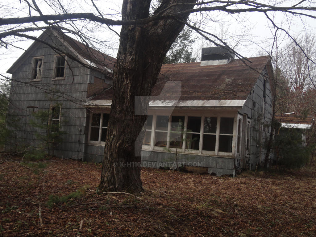 In Front of The Old Home