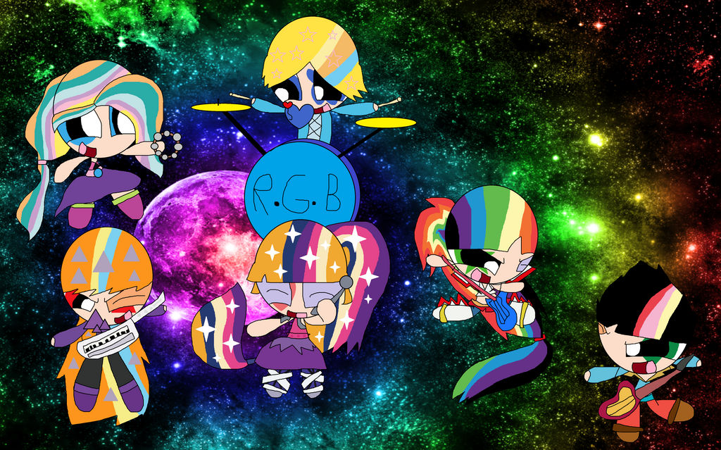 Ppg Rainbow Raspberry Rainbow Rocks Ppg And Rrb by rainbow223 on DeviantArt