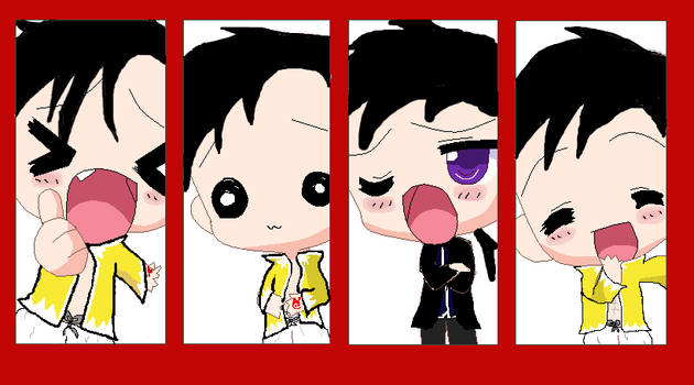 Chibi Greed and Ling