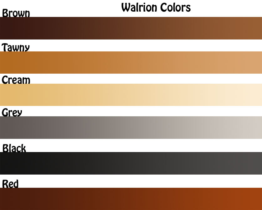 Walbec Color Chart Walrion Colors Chart by Walrion on DeviantArt