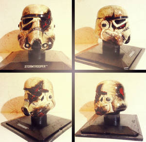 The Destroyed Trooper - Custom Star Wars Helmet