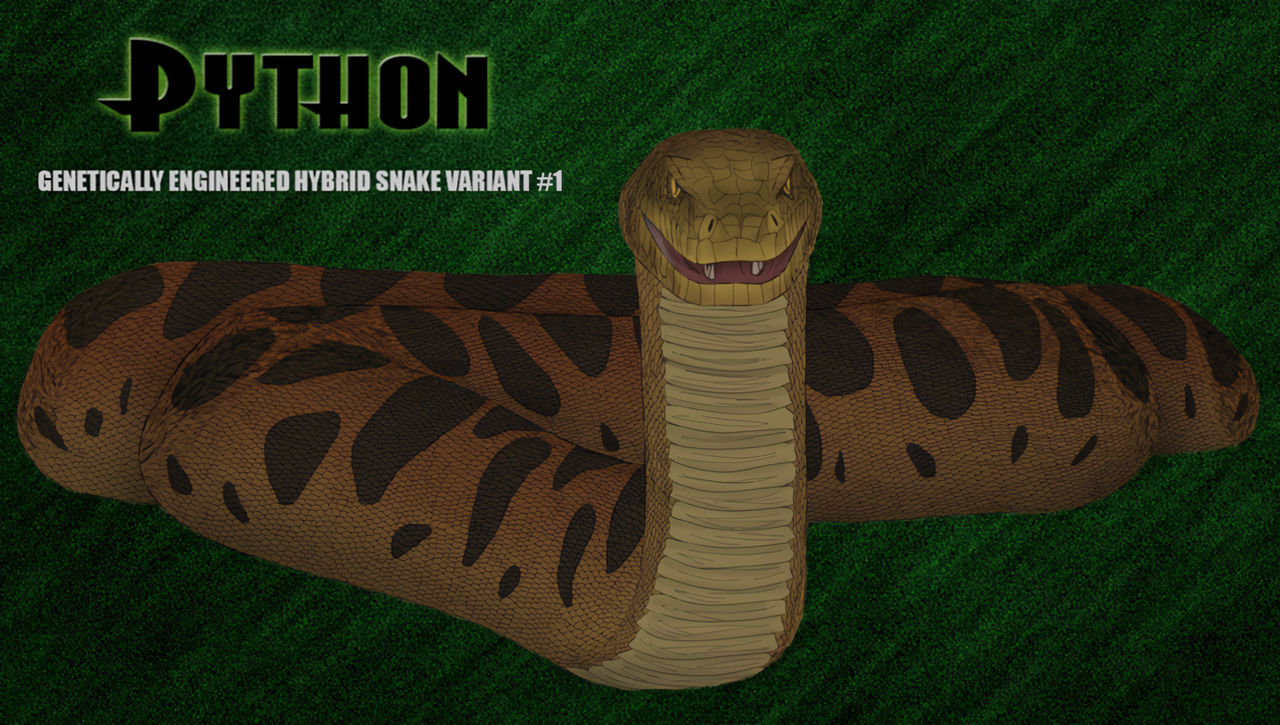 Python (2000) Genetically Engineered Hybrid Snake by Ziggerotron7 on ...