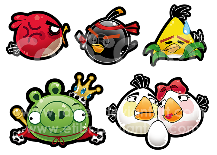 Angry Birds Go Sticker Angry Birds Stickers by Raxiell on DeviantArt
