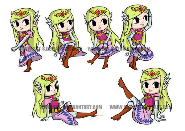 Commission: Wind Waker Zelda 1 by Decapitated-Kittens on DeviantArt