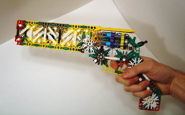 Vash's Gun Made of K'nex